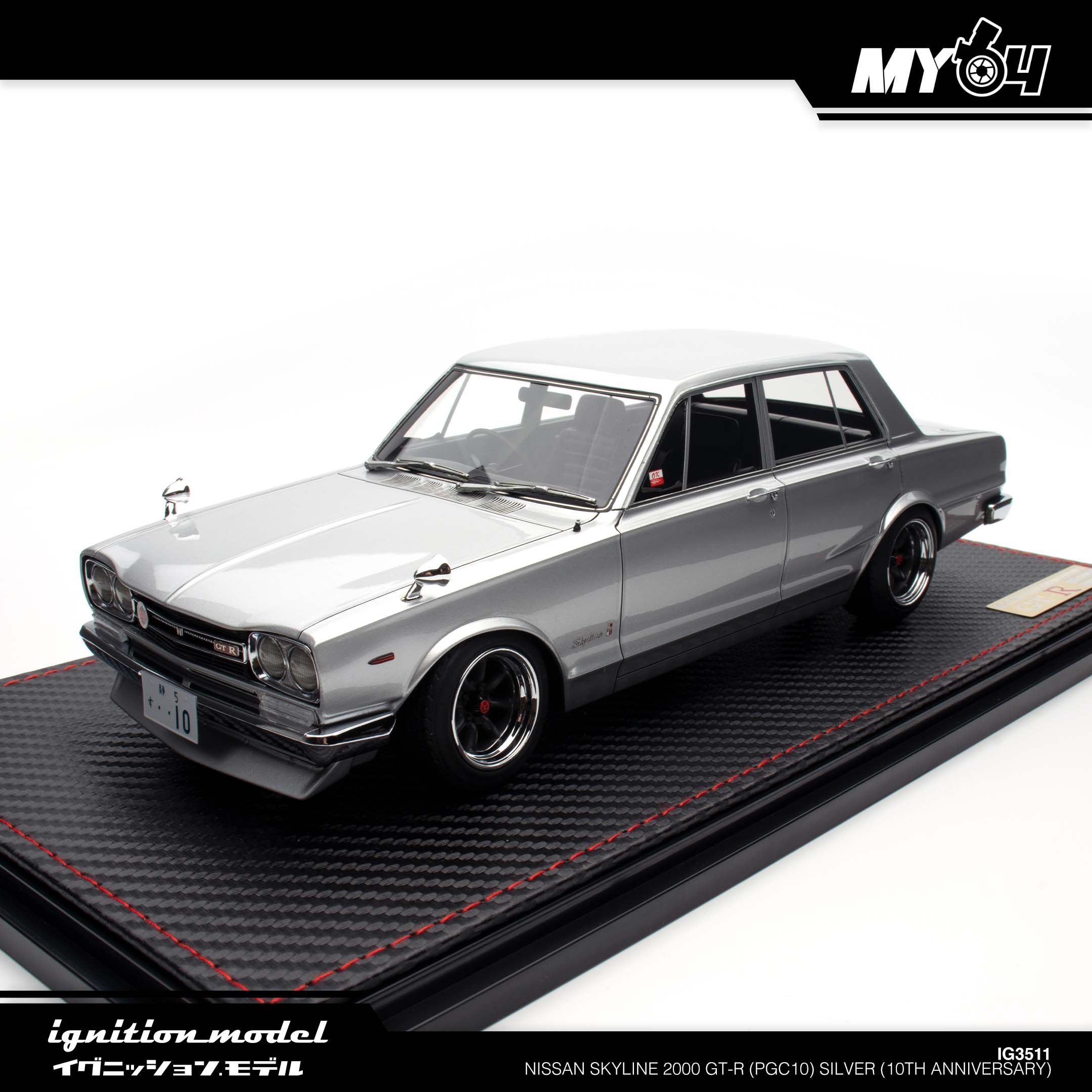 ignition model スカイライン GT-R PGC10 シルバー ignition model スカイライン GT-R PGC10 シルバー SUPER RARE