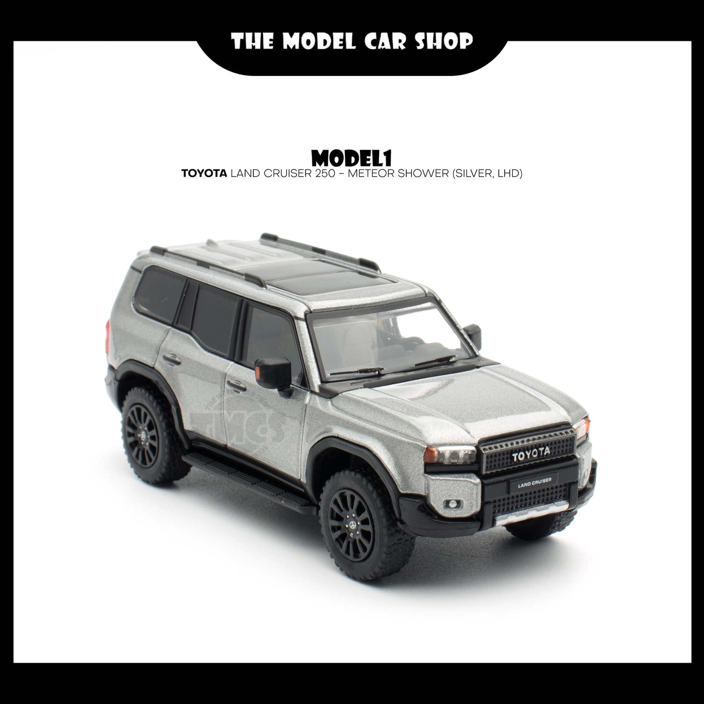 [Model1] Toyota Land Cruiser 250 - Meteor Shower (Silver, LHD)