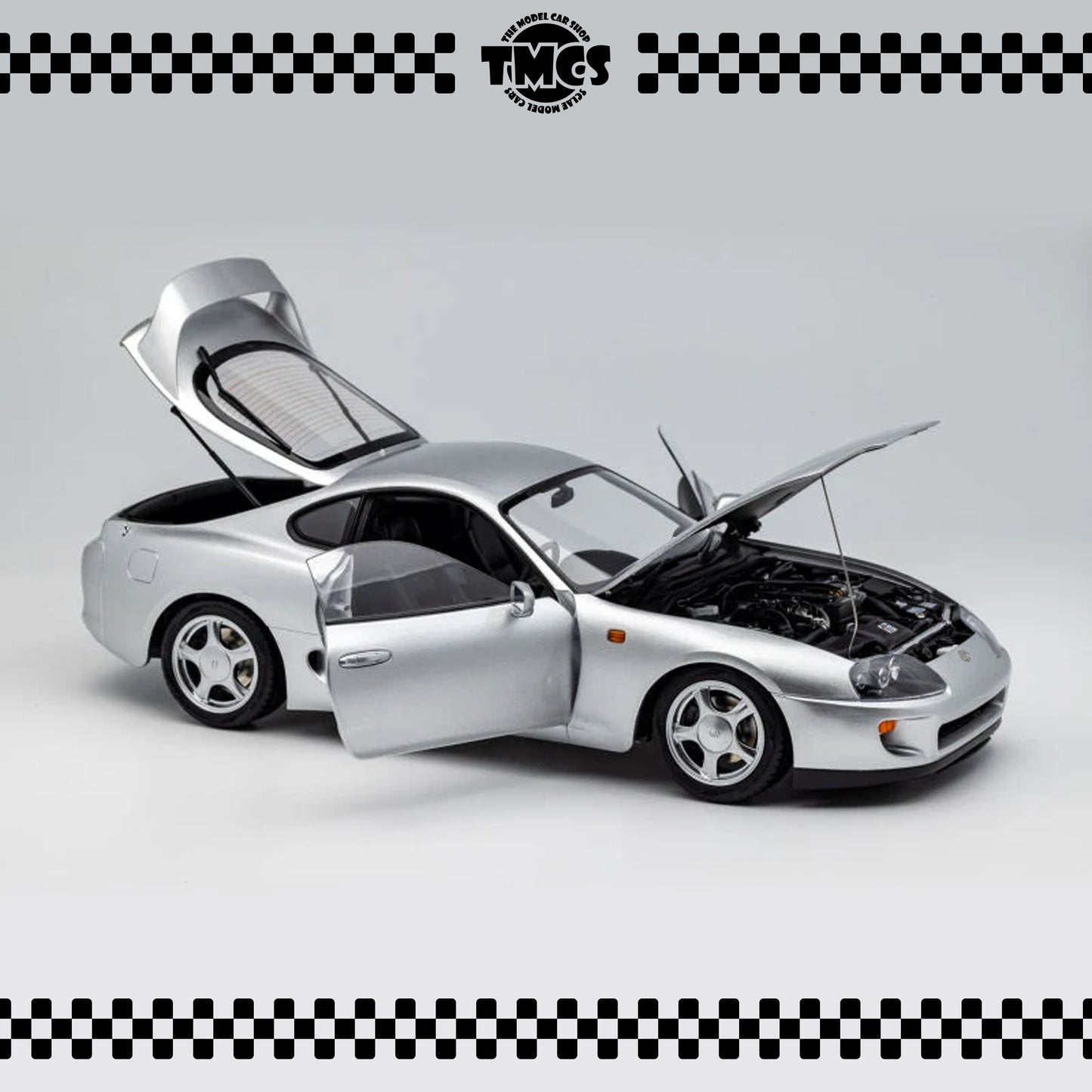 [LCD] Toyota Supra A80 - Silver