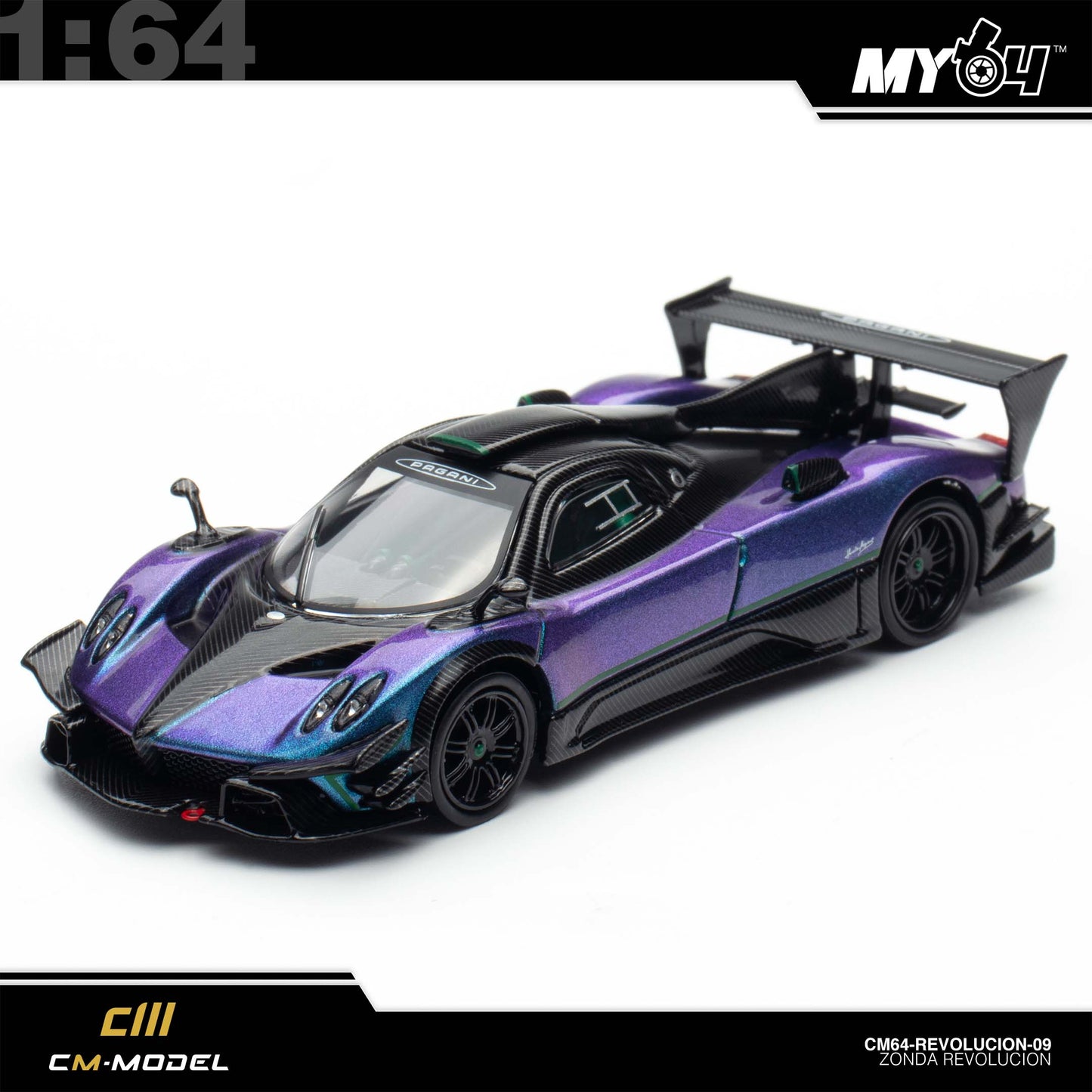 [CM Model] 1:64  Pagani Zonda Revolucion - Chameleon