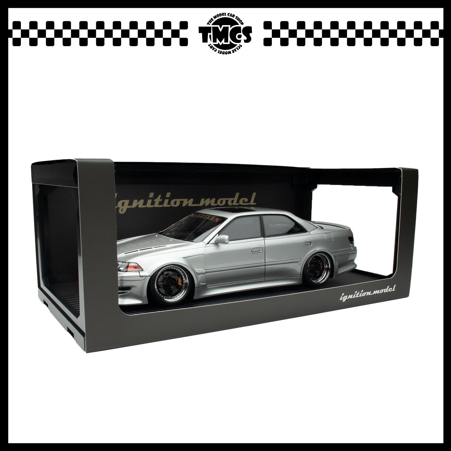 [Ignition Model] Vertex JZX100 Mark-II - Silver