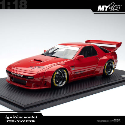 [Ignition Model] Pandem RX-7 (FC3S) - Red