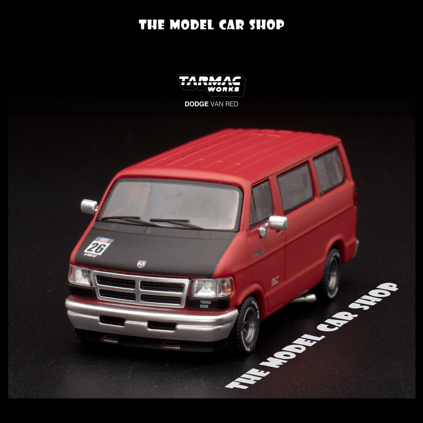 [Tarmac Works] Dodge Van - Red