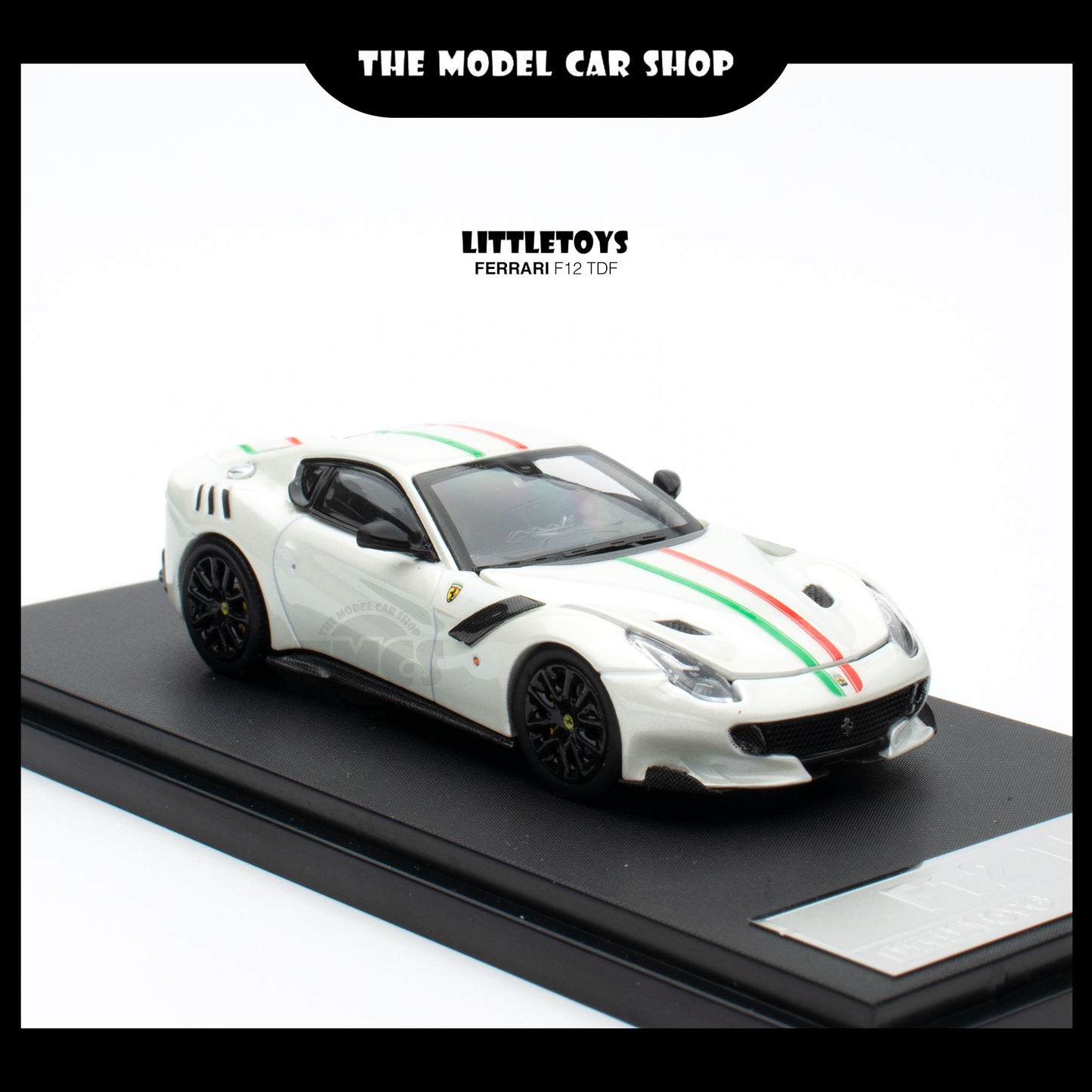 [LittleToys] Ferrari F12 TDF - Pearl White