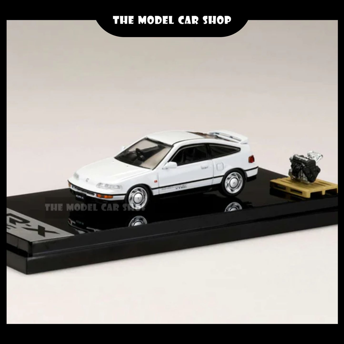 [Hobby Japan] Honda CR-X SiR (EF8) 1989 with Engine Display Model