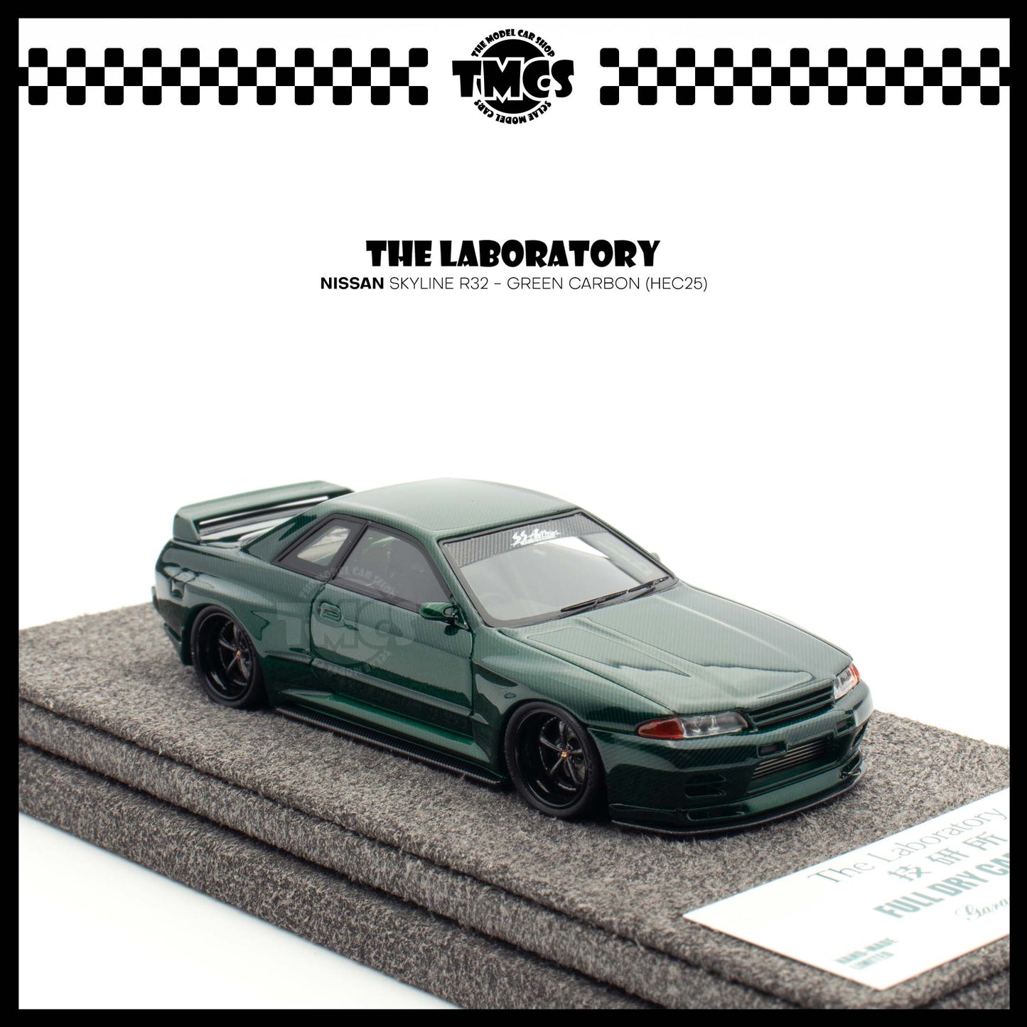 [The Laboratory] Nissan Skyline R32 - Green Carbon (HEC25)