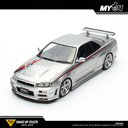 [Make Up] Nissan Skyline GT-R (BNR34) NISMO R-Tune - Silver