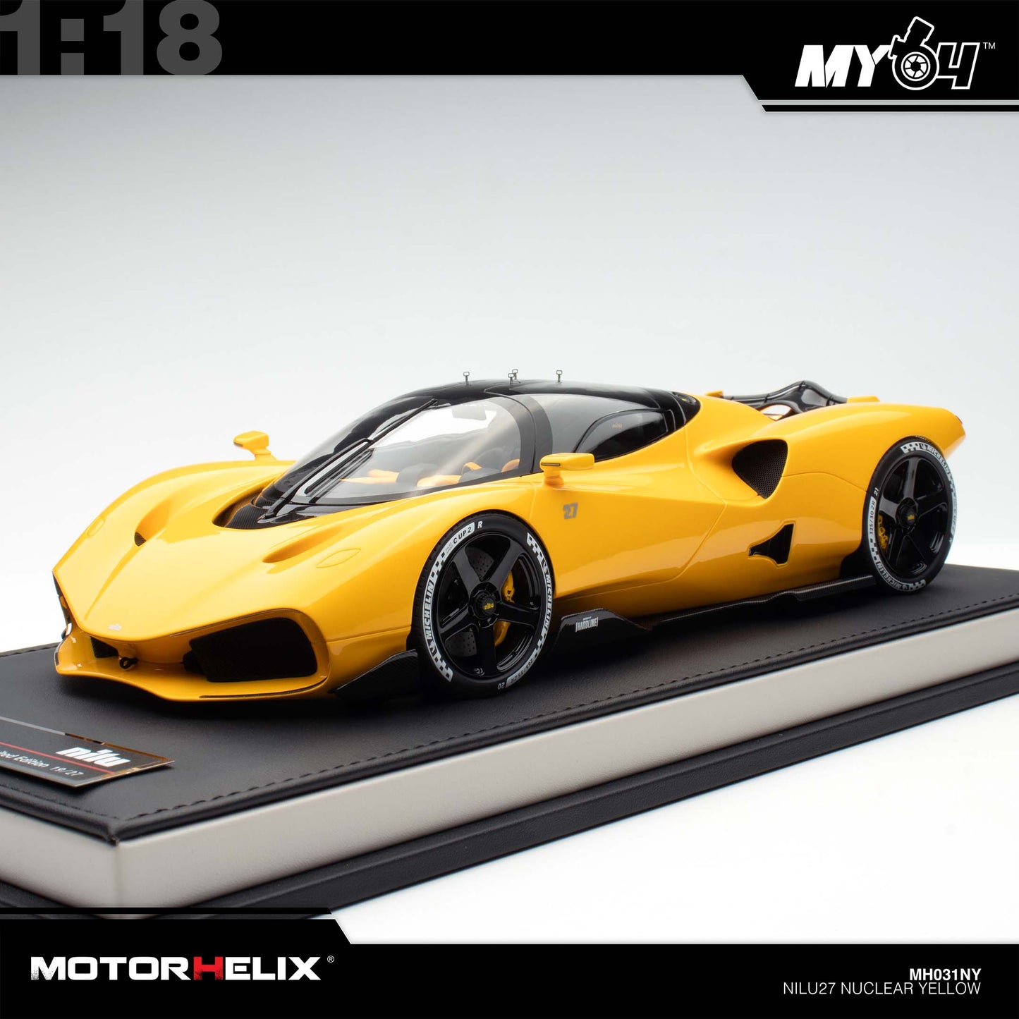 [Motorhelix] 1:18 Nilu - Nuclear Yellow