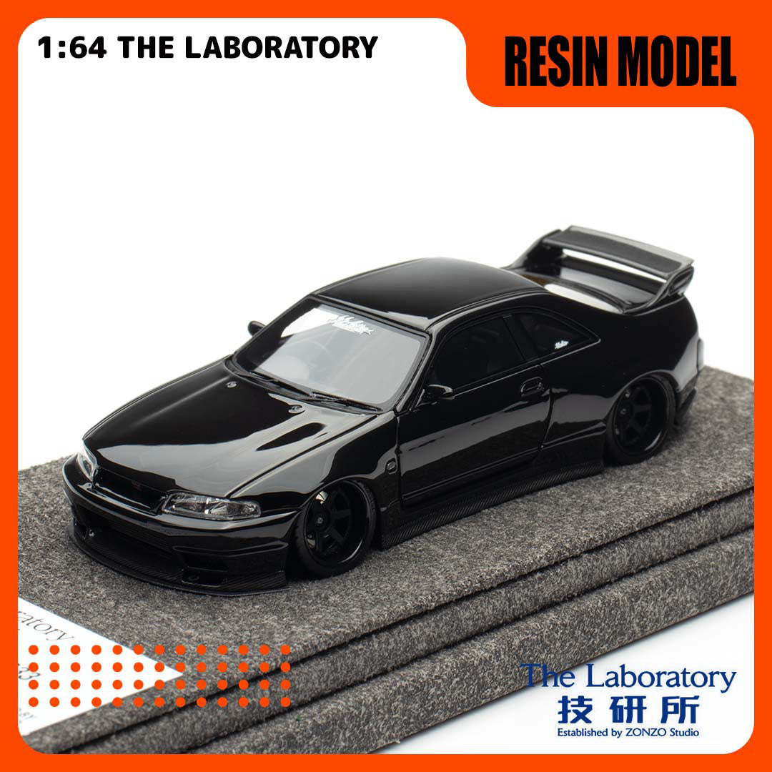 [The Laboratory] 1:64 Garage Active R33 Widebody Concept A - Gloss Black