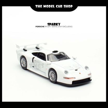 [Sparky] Porsche 911 GT1- White (Tiny Exclusive)