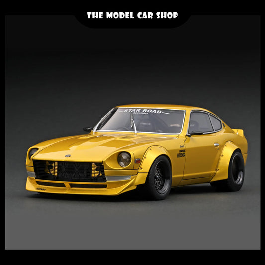 [Ignition Model] Nissan Fairlady Z (S30) STAR ROAD - Yellow Metallic