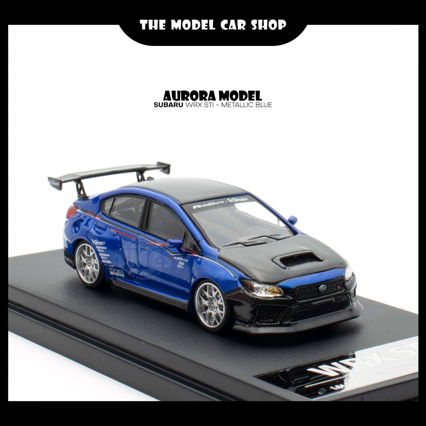 [Aurora Model] Subaru WRX STI - Metallic Blue