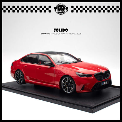 [Solido] 1:18 BMW M5 - Fire Red 2025