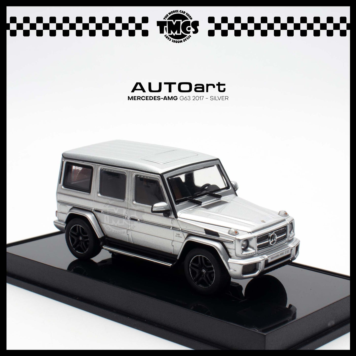 [Auto Art] Mercedes-AMG G63 2017 - Silver