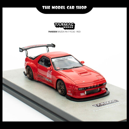 [Tarmac Works] Pandem Mazda RX-7 FC3S - Red