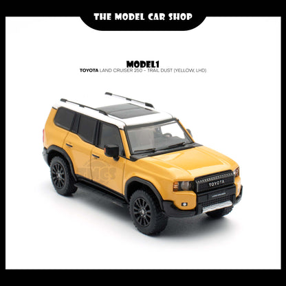 [Model1] Toyota Land Cruiser 250 - Trail Dust (Yellow, LHD)