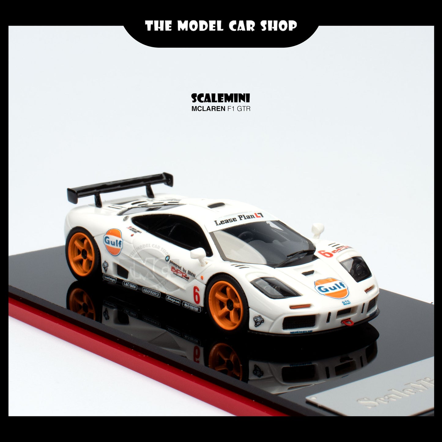 [Scale Mini] McLaren F1 GTR - White Gulf