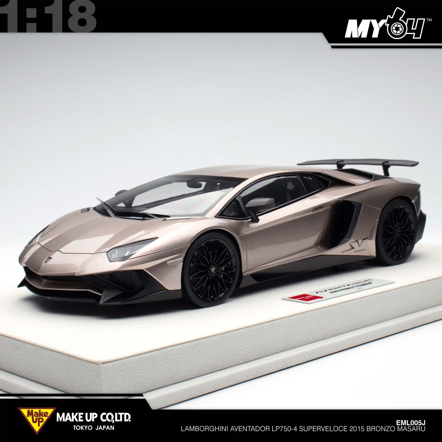[Make Up] 1:18 Lamborghini Aventador LP750-4 Superveloce 2015 - Bronzo Masaru