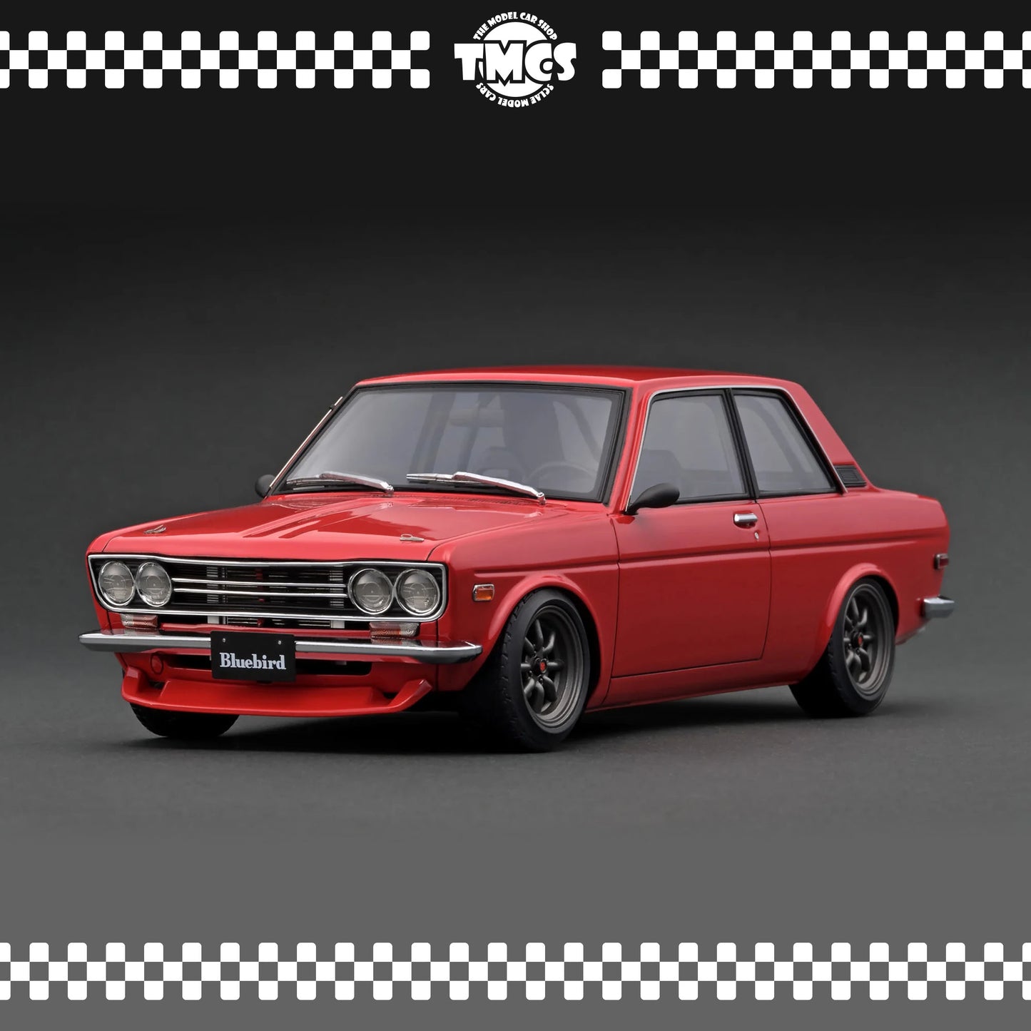 [Ignition Model] Datsun Bluebird (510) - Red