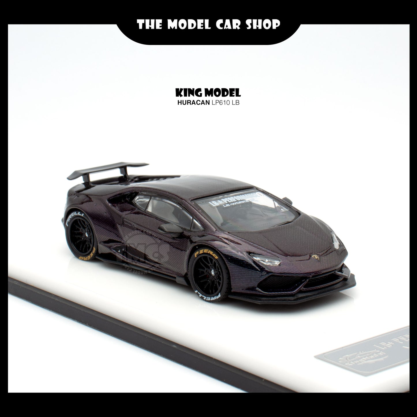 [King Model] Huracan LP610 LB - Purple Carbon (UNSEAL ITEM)