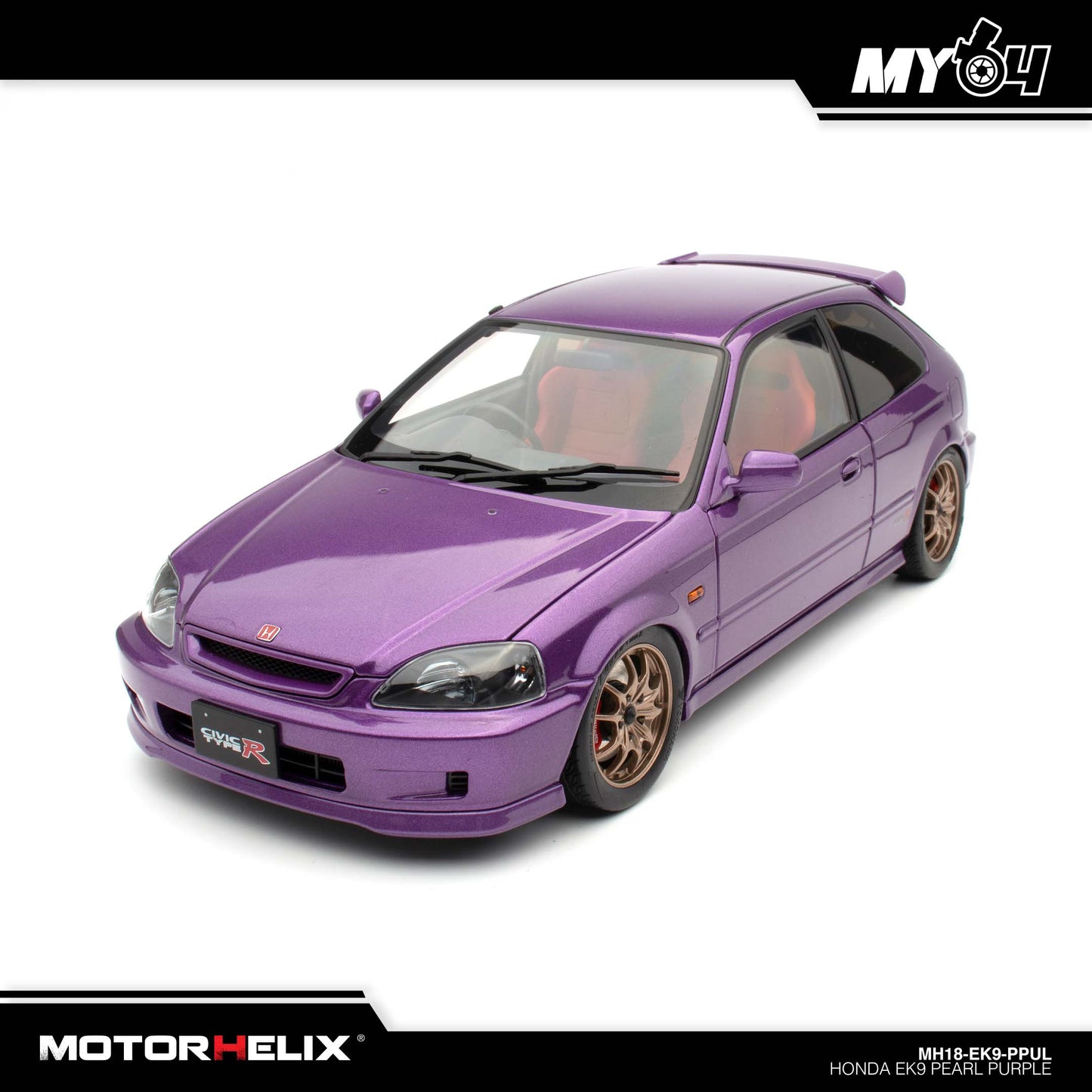 [Motorhelix] Honda EK9 - Pearl Purple