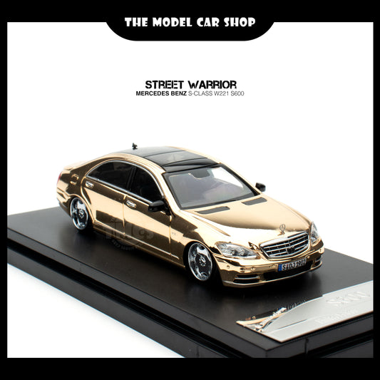 [Street Warrior] Mercedes Benz S-Class W221 S600 - Gold Chrome