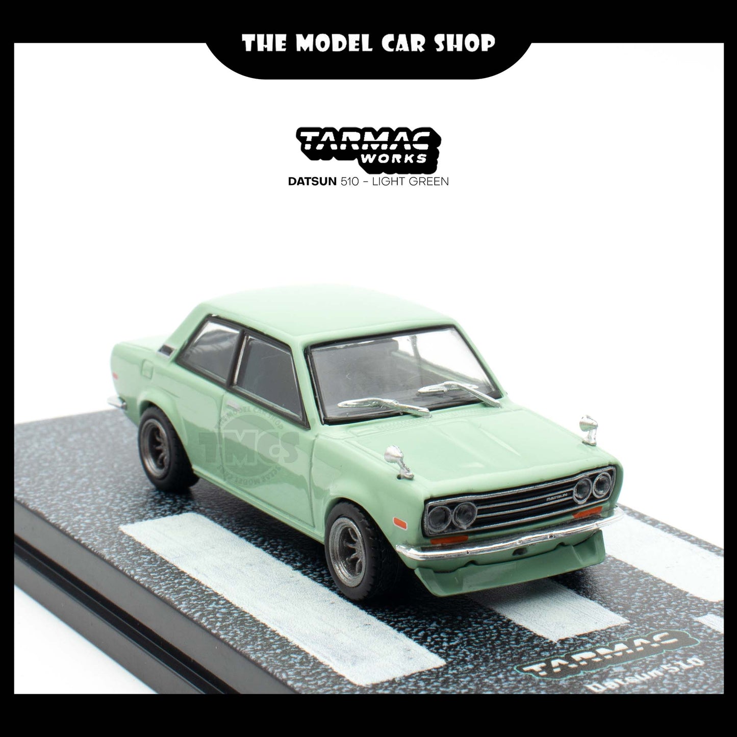 [Tarmac Works] Datsun 510 - Light Green