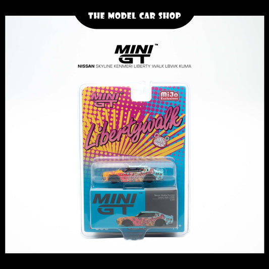 [MINI GT] Nissan Skyline Kenmeri Liberty Walk LBWK KUMA (Mijo Exclusive)