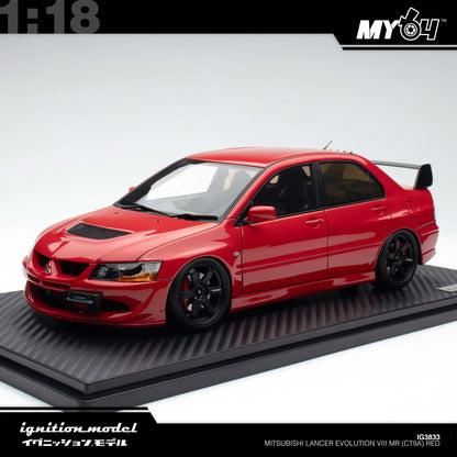 [Ignition Model] 1:18 Mitsubishi Lancer Evolution VIII MR (CT9A) - Red