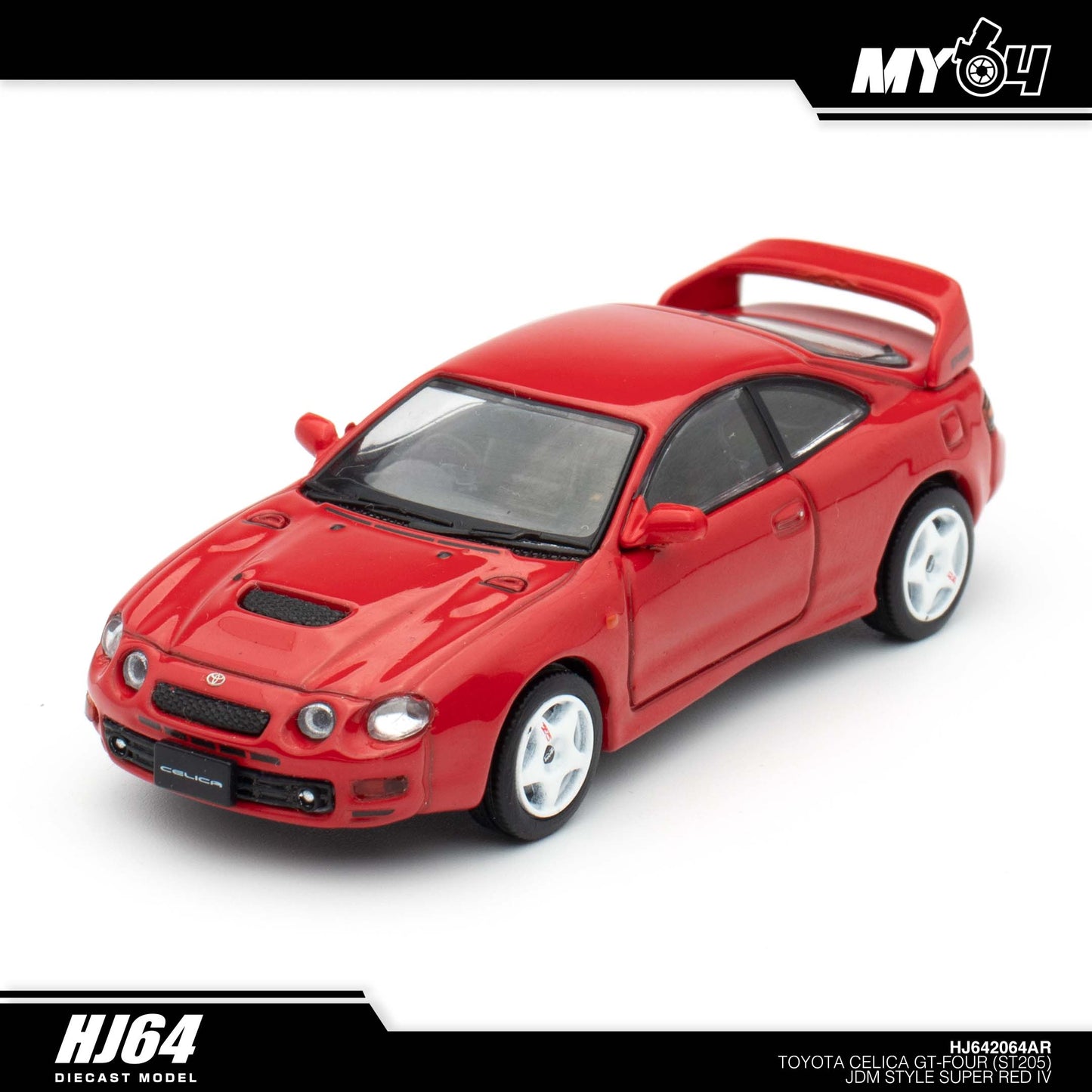 [Hobby Japan] Toyota CELICA GT-FOUR (ST205) JDM STYLE - Super Red IV