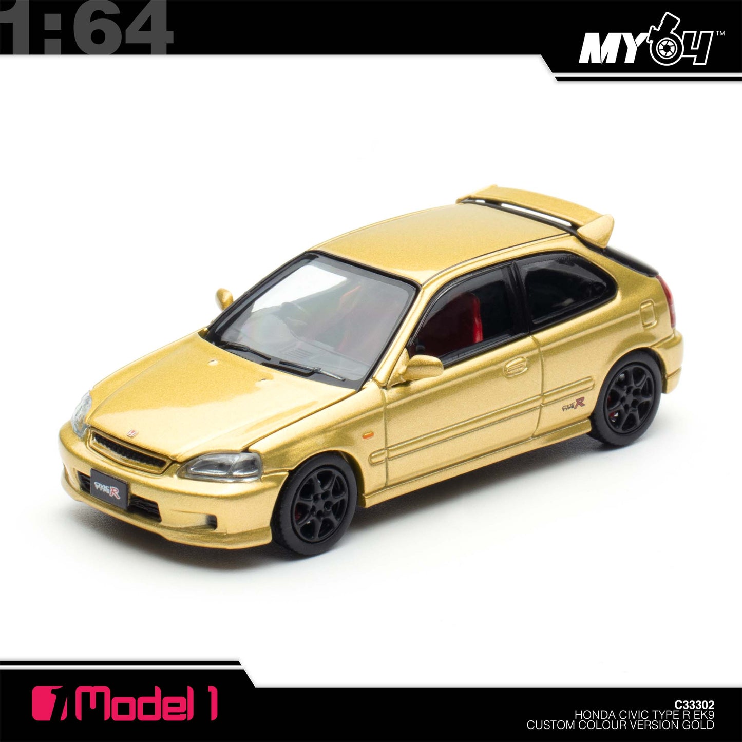 [Model1] Honda Civic Type R EK9 - Gold