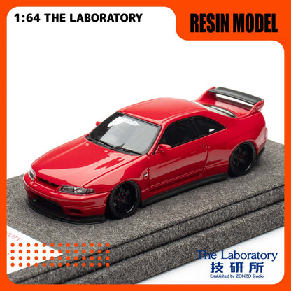 [The Laboratory] 1:64 Garage Active R33 Widebody Concept A - Gloss Red