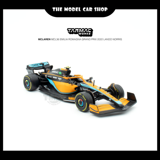 [Tarmac Works] McLaren MCL36 Emilia Romagna Grand Prix 2022 Lando Norris