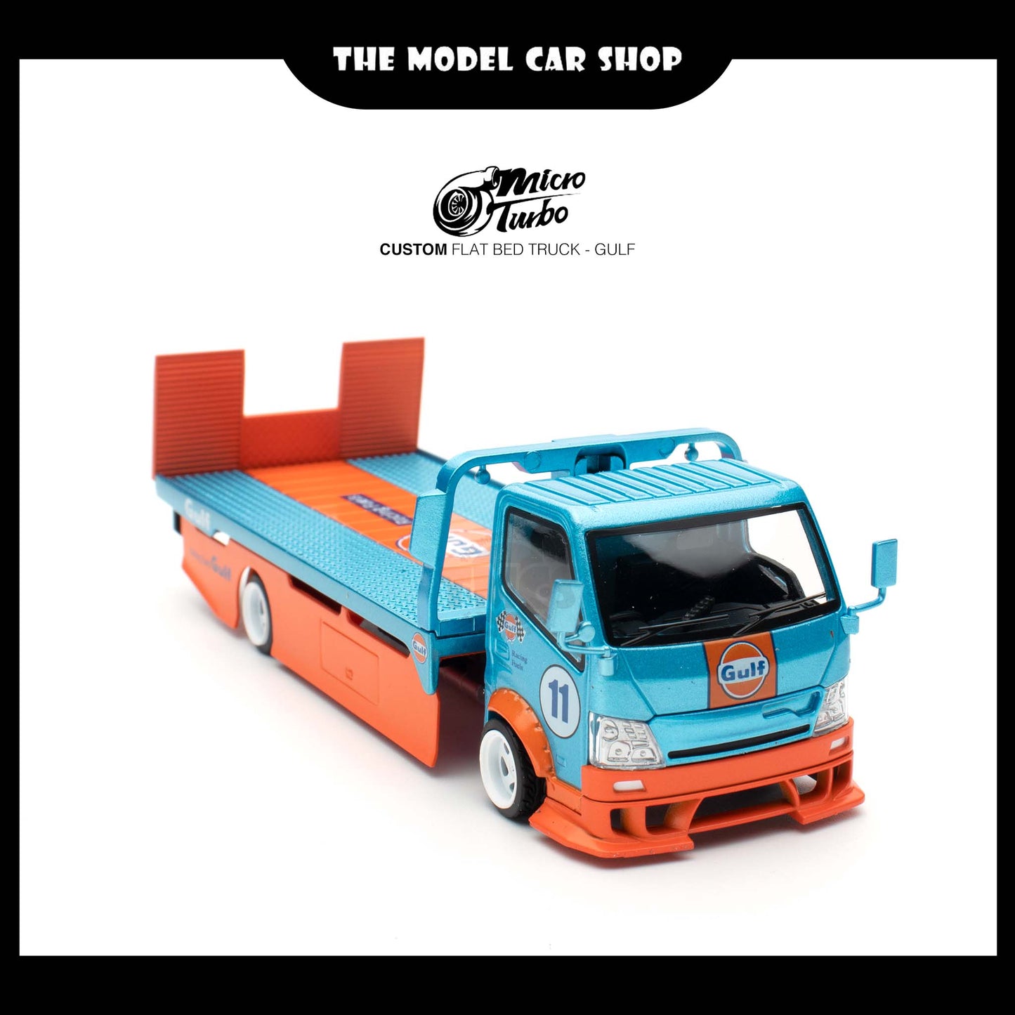 [Micro Turbo] Custom Flat Bed Truck - Gulf