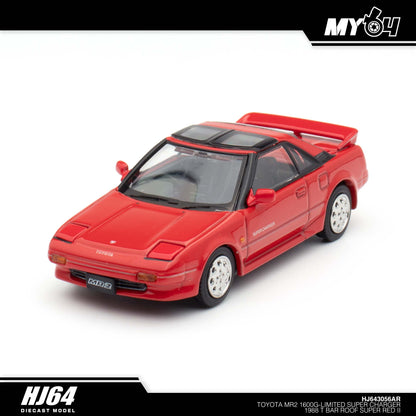 [Hobby Japan] Toyota MR2 1600G-LIMITED SUPER CHARGER 1988 T BAR ROOF - Super Red II