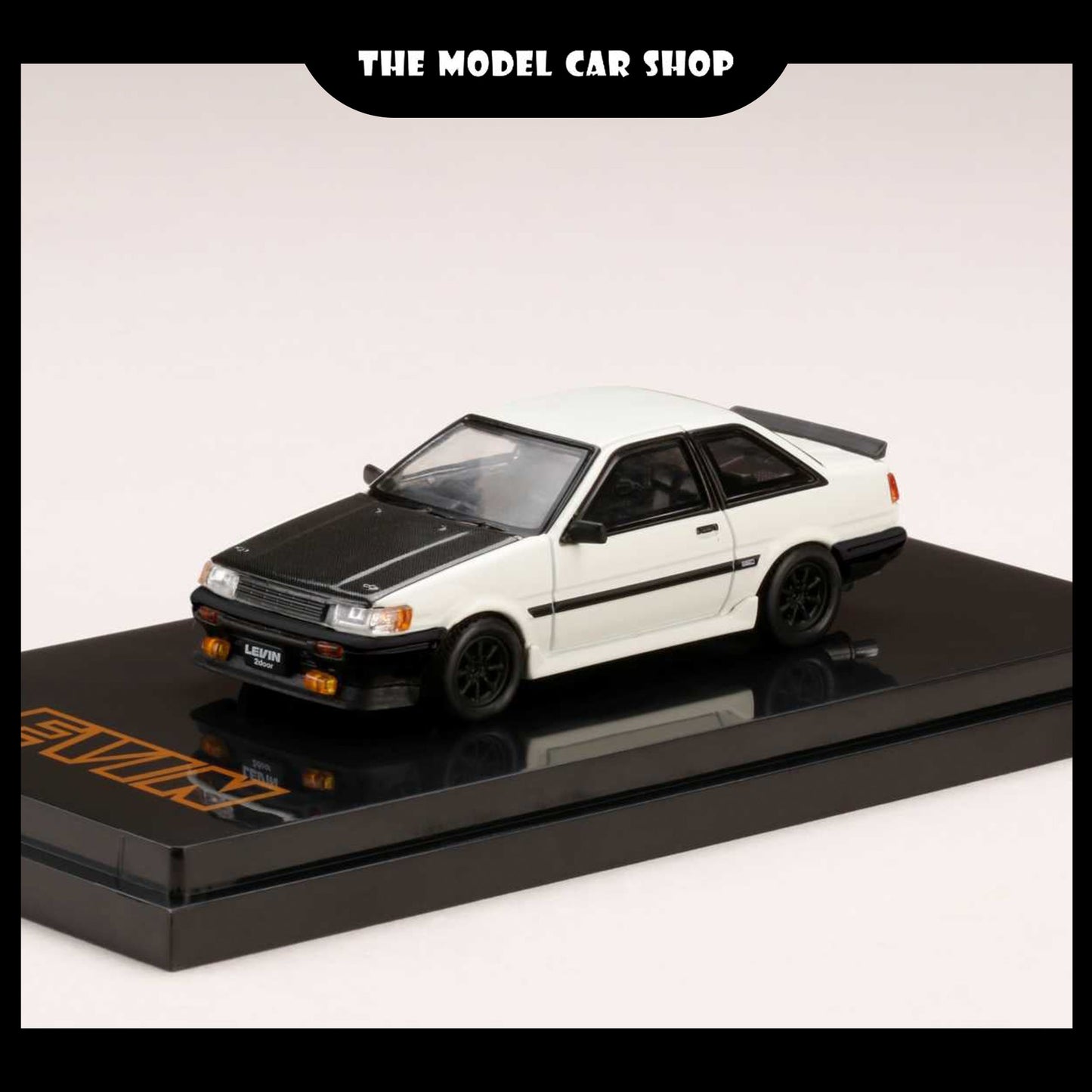 [Hobby Japan] Toyota Corolla Levin AE86 2 Door Carbon Bonnet