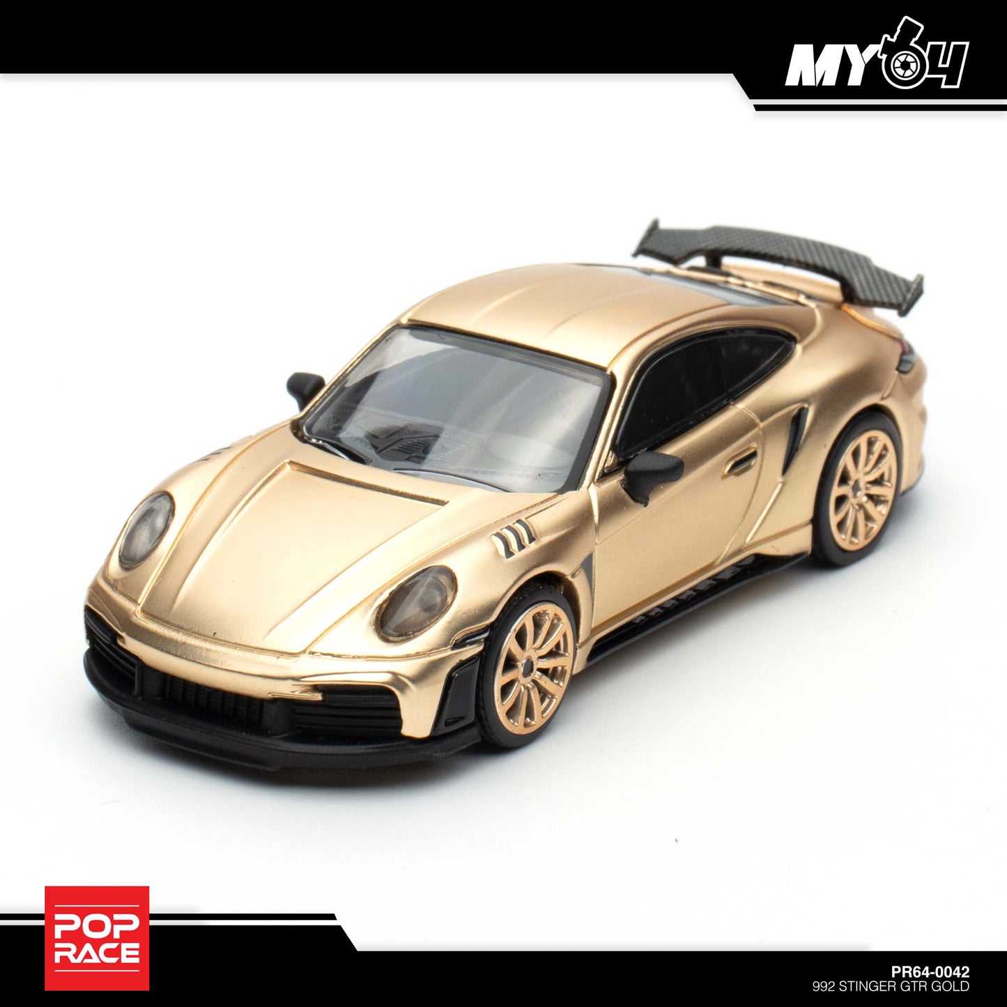 [Pop Race] Porsche Stinger 992  - Gold