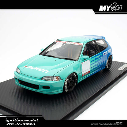 [Ignition Model] Honda Civic (EG6) - Blue/Green