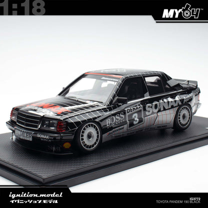 [Ignition Model] 1:18 Toyota Pandem 190 - Black