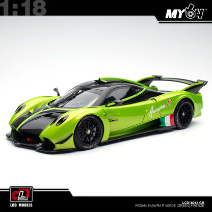 [LCD] 1:18 Pagani Huayra R - Verde (Green) Firenze