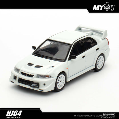 [Hobby Japan] Mitsubishi Lancer RS Evolution 6 (T.M.E.) - Scortia White