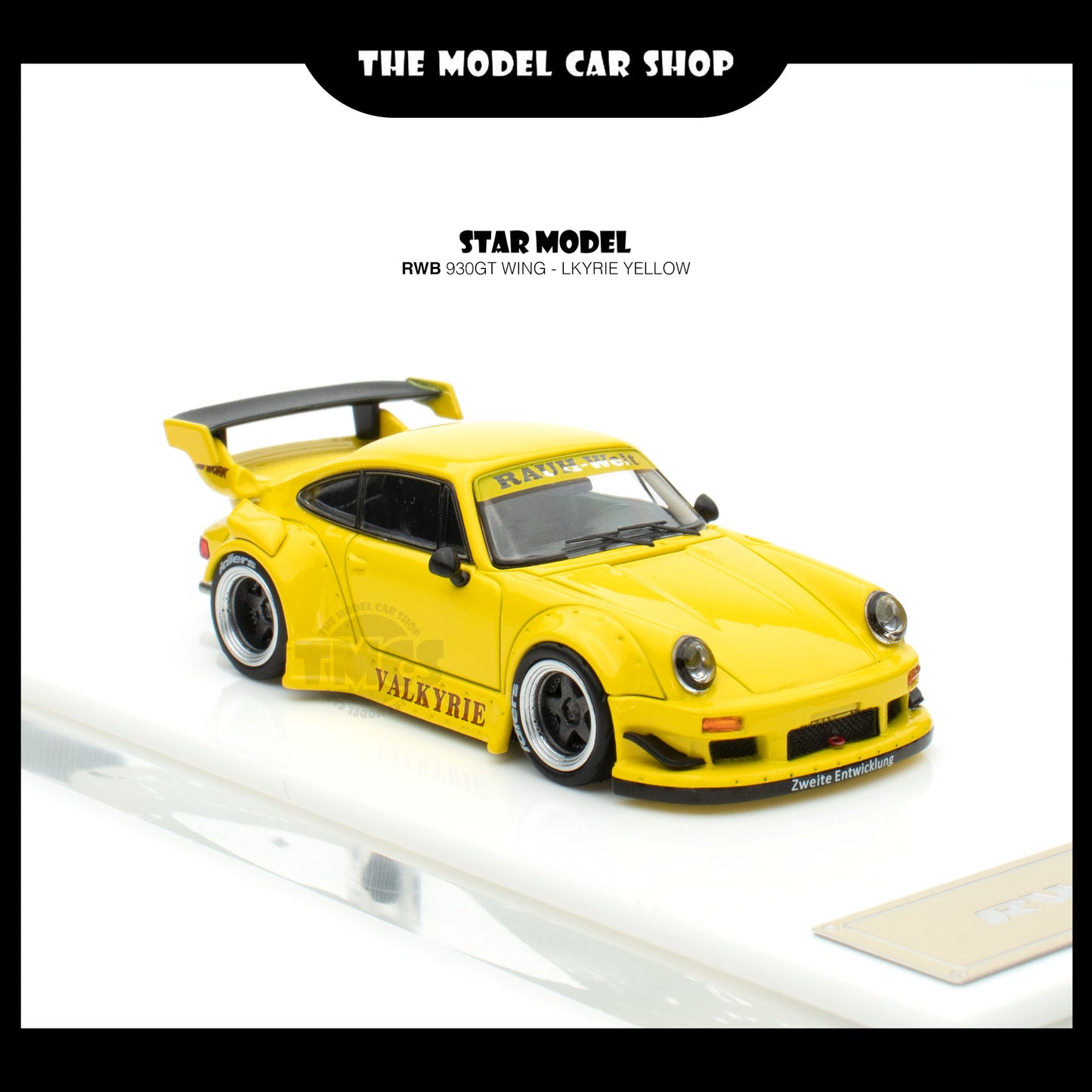 [Star Model] RWB 930 GT Wing - Lkyrie Yellow