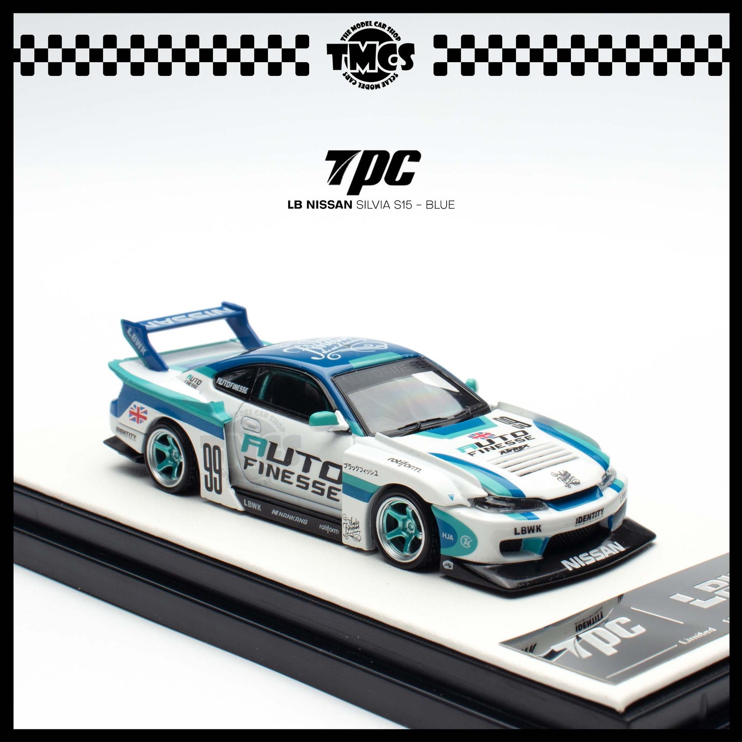 [TPC] 1:64 LB Nissan Silvia S15 - Blue