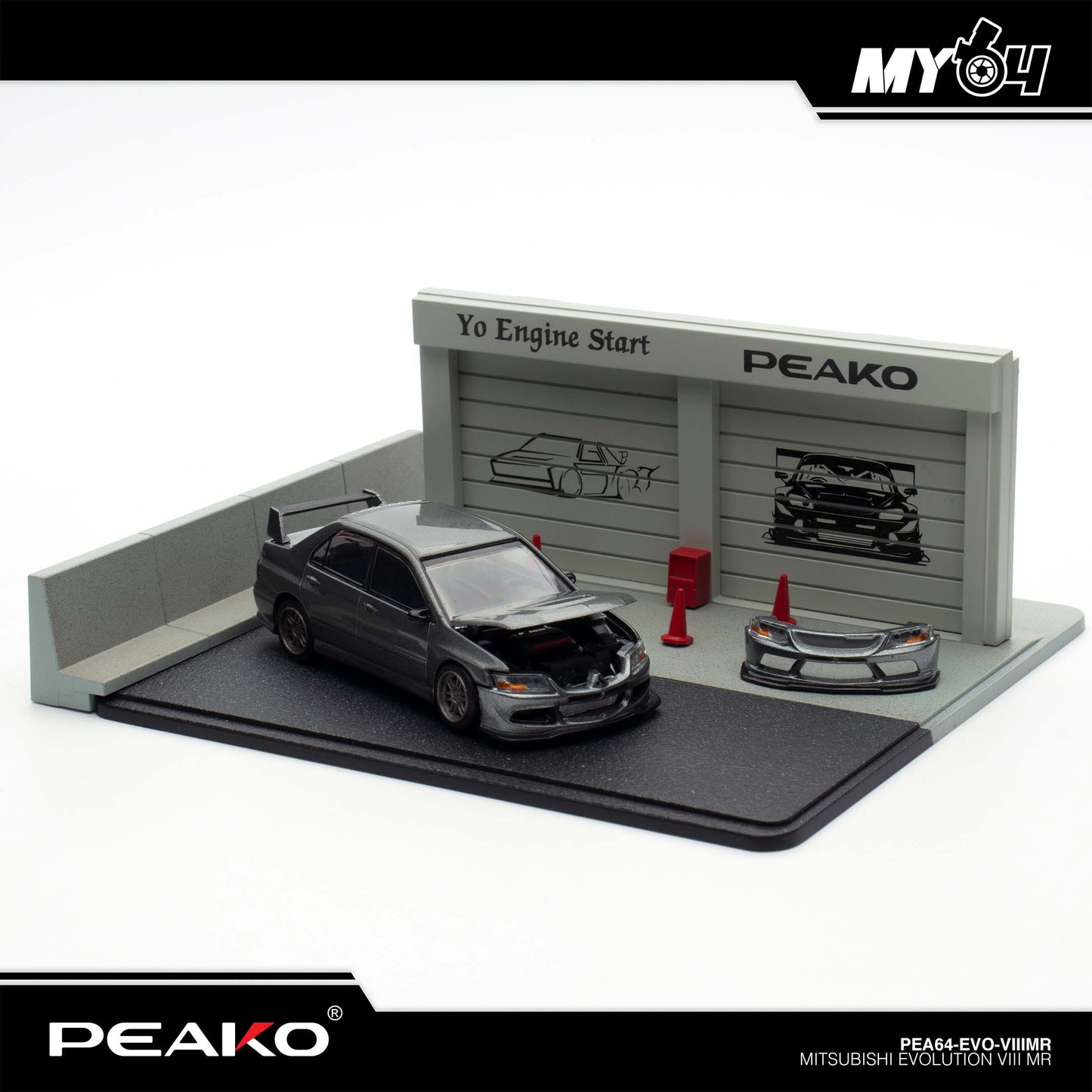 [Peako] 1:64 Mitsubishi Evolution VIII MR