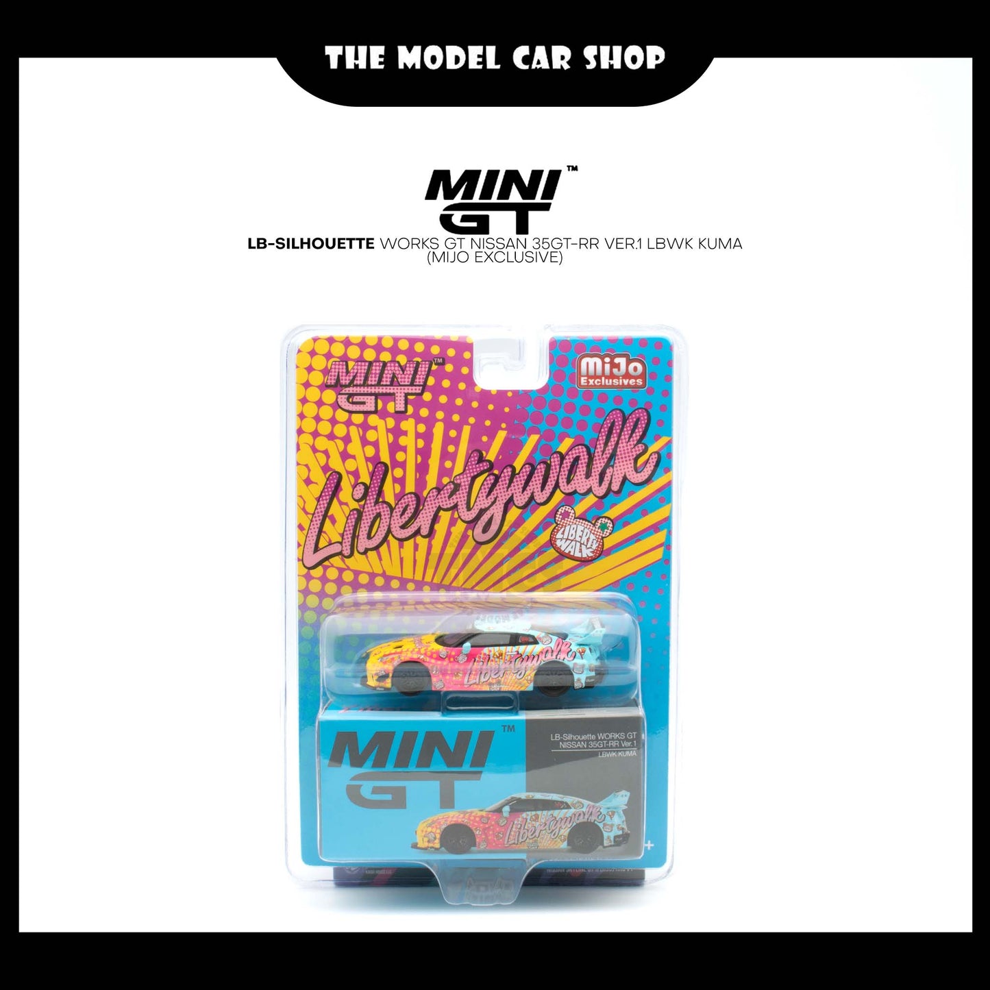 [MINI GT] LB-Silhouette WORKS GT NISSAN 35GT-RR Ver.1 LBWK KUMA (Mijo Exclusive)