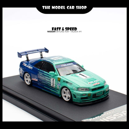 [Fast Speed] Nissan Skyline R34 - Falken #1