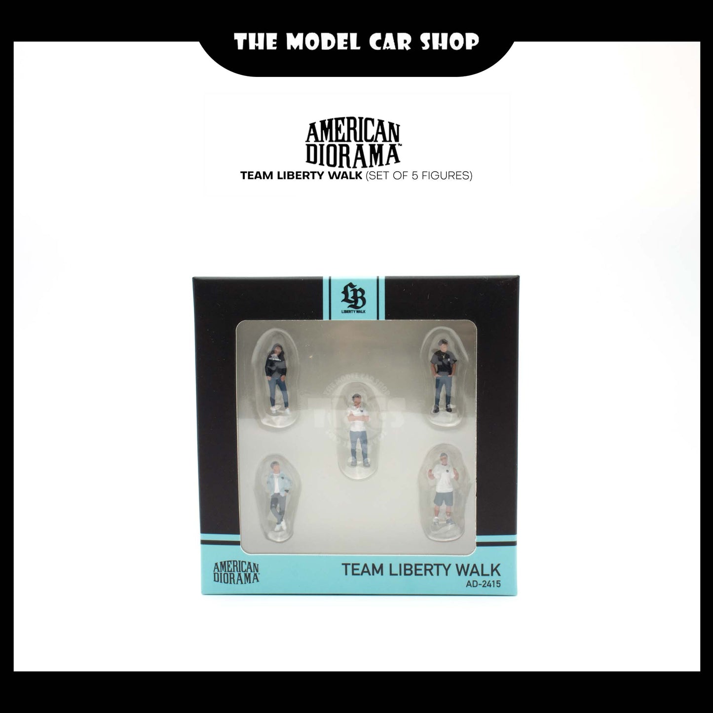 [American Diorama] Team Liberty Walk (Set of 5 figures)