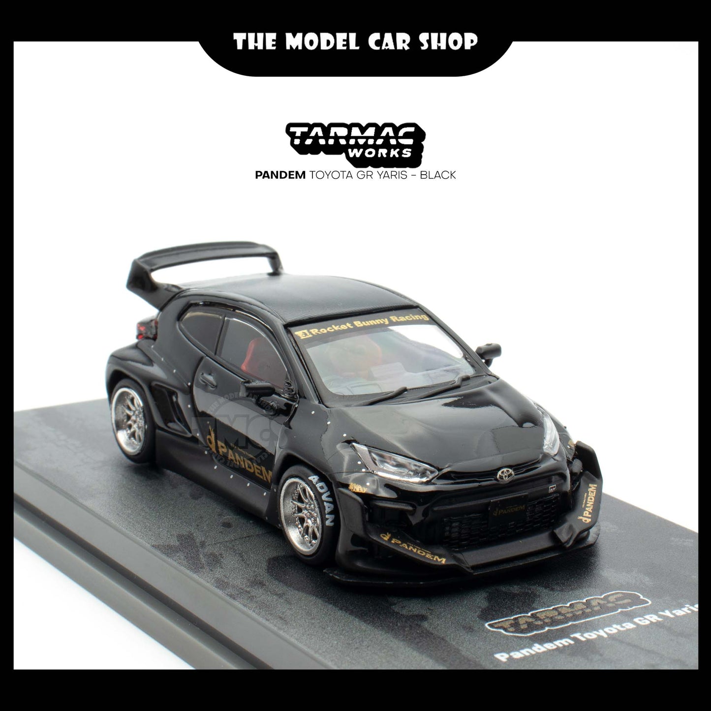 [Tarmac Works] Pandem Toyota GR Yaris - Black