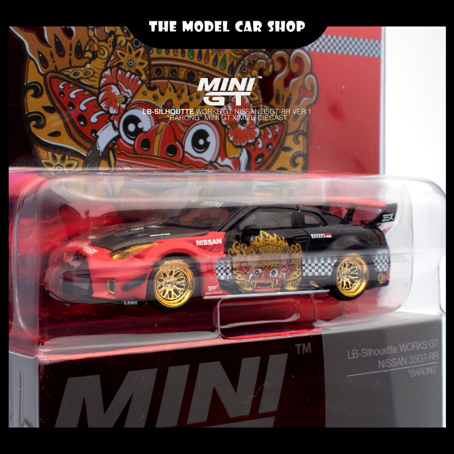 [MINI GT] LB-Silhouette WORKS GT NISSAN 35GT-RR Ver.1 “BARONG”