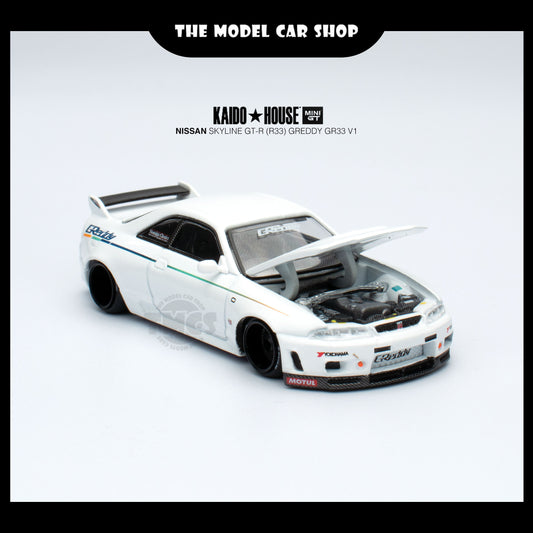 [Kaido House] Nissan Skyline GT-R (R33) Greddy GR33 V1 (BOX DEFFECT)